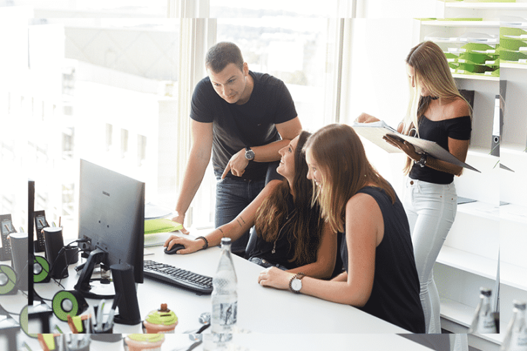 Arbeiten in einem Start-up Unternehmen ein Interview