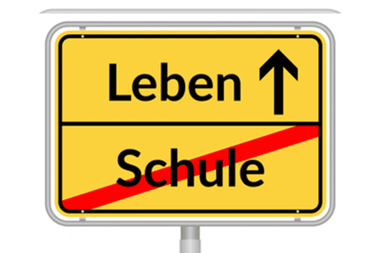 Schule geschafft Abi in der Tasche